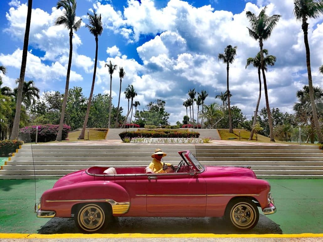Alte Ami Autos auf Kuba