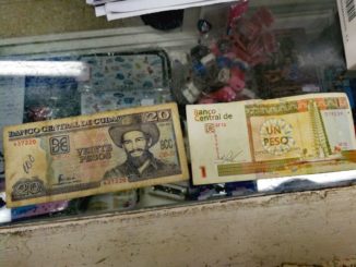 Kubanischer CUC und der Peso